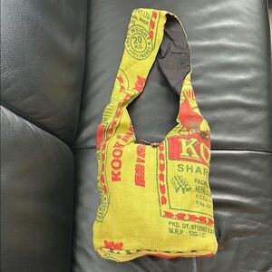 Dydaktik Recycled Jute Crossbody Shoulder Bag